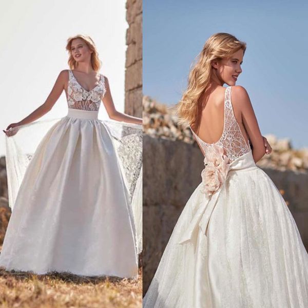 sleeveless wedding dresses country style a line bridal gowns plus size 4 6 8 10 12 14 16 18 20, White
sleeveless wedding dresses country style a line bridal gowns plus size 4 6 8 10 12 14 16 18 20, White