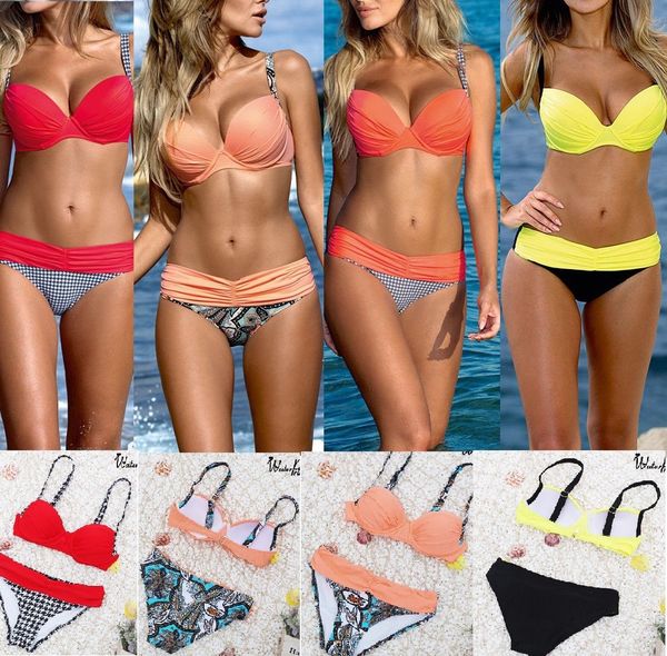 two-piece women candy color swimsuits swimwear ladies bikini sets push-up padded bathing beach suit costume clothing
two-piece women candy color swimsuits swimwear ladies bikini sets push-up padded bathing beach suit costume clothing