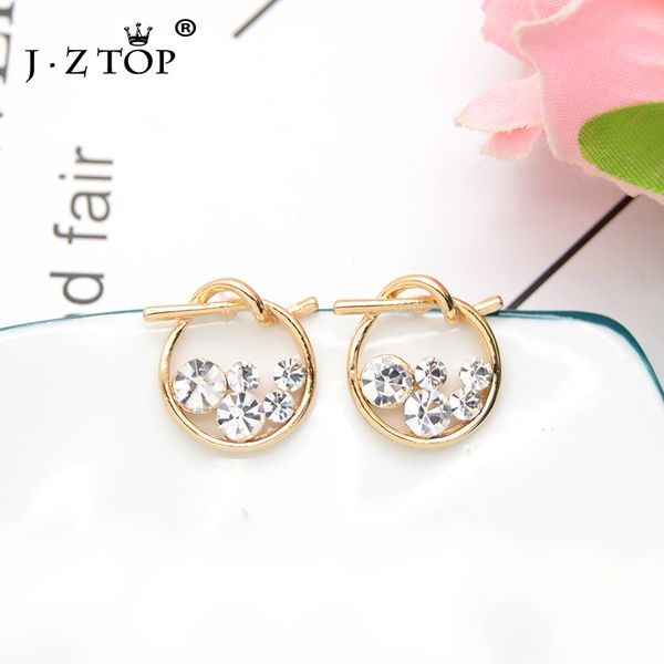 jzclassic hollow crystal circle stud earrings for women geometric gold color tie a knot earrings fashion pendientes mujer, Golden;silver
jzclassic hollow crystal circle stud earrings for women geometric gold color tie a knot earrings fashion pendientes mujer, Golden;silver