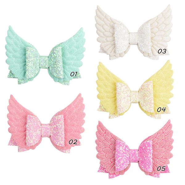 children princess sequins angel wing hairpins baby girls hair clip barrettes kids hair accessories beautiful huilin, Slivery;white
children princess sequins angel wing hairpins baby girls hair clip barrettes kids hair accessories beautiful huilin, Slivery;white