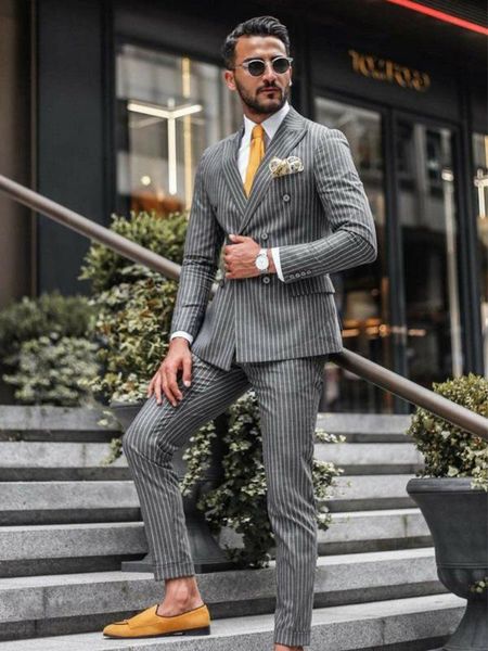men's suits & blazers anniebritney double breasted slim fit grey stripe men suit formal 2 piece business tailor made groom wedding tuxe, White;black
men's suits & blazers anniebritney double breasted slim fit grey stripe men suit formal 2 piece business tailor made groom wedding tuxe, White;black