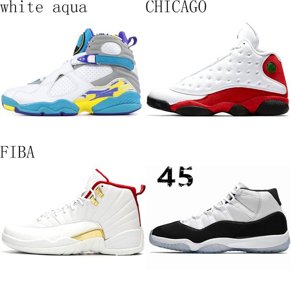 New 1 3 11 12 Basketballs Shoes for mens Concord bred Pure White white aqua FIBA LAKERS CHICAGO Bull gym red 4s 10s basketball shoes sneaker
New 1 3 11 12 Basketballs Shoes for mens Concord bred Pure White white aqua FIBA LAKERS CHICAGO Bull gym red 4s 10s basketball shoes sneaker