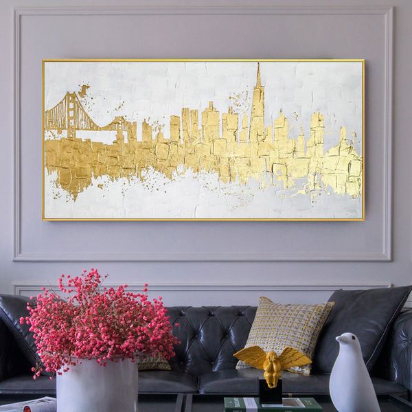 golden picture modern abstract canvas painting home living room bedroom dining room wall art oil painting handmade
golden picture modern abstract canvas painting home living room bedroom dining room wall art oil painting handmade