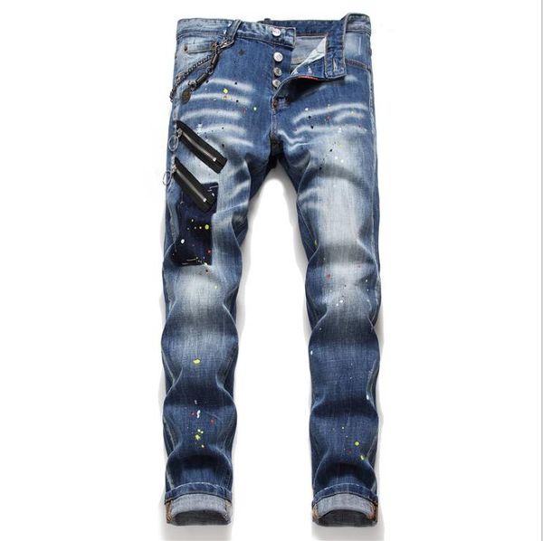 20ss d2 men designer jeans designer jeans luxury designer clothesmens hip hop hole jean men jeans men's fashion itay pants#888, Blue
20ss d2 men designer jeans designer jeans luxury designer clothesmens hip hop hole jean men jeans men's fashion itay pants#888, Blue