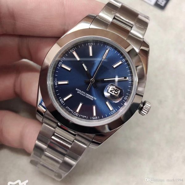 u1 factory 126300 41mm datejust luxury men watches mechanical automatic watch reloj business fashion steel clasp stainless steel mens watch, Slivery;brown
u1 factory 126300 41mm datejust luxury men watches mechanical automatic watch reloj business fashion steel clasp stainless steel mens watch, Slivery;brown