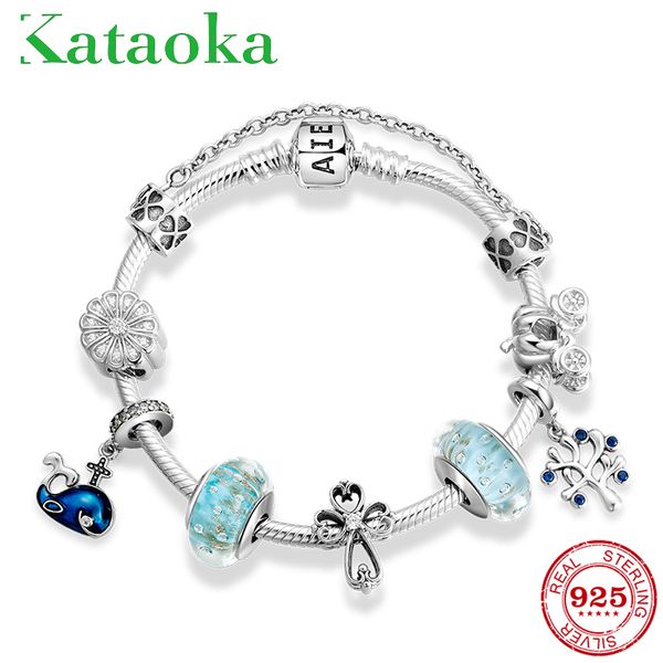 new bracelet bangle 925 sterling silver blue glass beads dolphin pendant charm heart flower beads bracelet for women diy jewelry, Black
new bracelet bangle 925 sterling silver blue glass beads dolphin pendant charm heart flower beads bracelet for women diy jewelry, Black