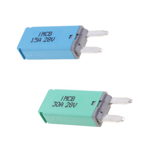 2 pieces 15a+30a car atm mini blade fuse kit circuit breaker manual reset 
2 pieces 15a+30a car atm mini blade fuse kit circuit breaker manual reset