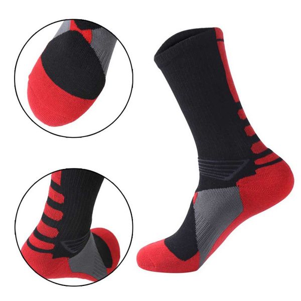 1 pair winter warm men boy long socks football socks basketball sports anti slip cycling climbing running hs0, Black
1 pair winter warm men boy long socks football socks basketball sports anti slip cycling climbing running hs0, Black