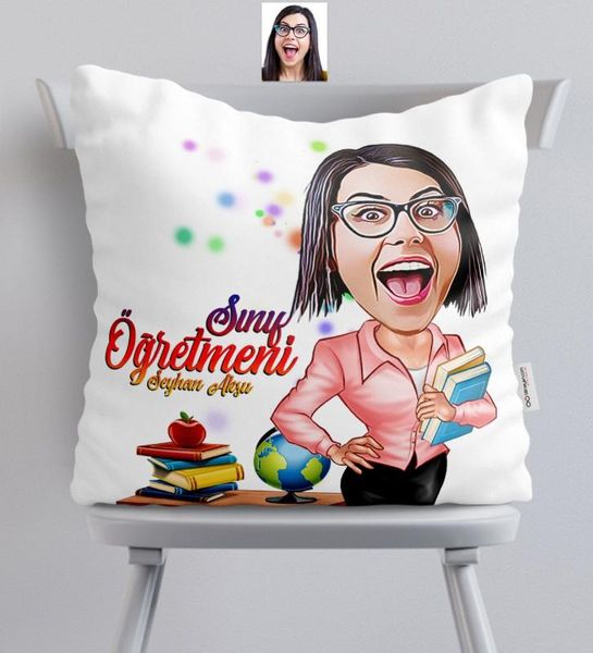 personalized women 's teacher caricature of satin pillow-5 pillow case
personalized women 's teacher caricature of satin pillow-5 pillow case