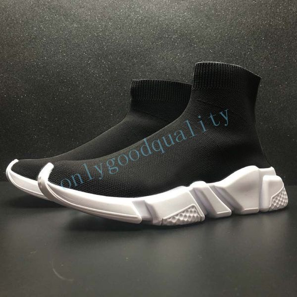 2019 новый париж скорость runner knit носок обуви оригинальный тренер runner кроссовки гонки mens женщин спортивной обуви с размером коробки, Black 
2019 новый париж скорость runner knit носок обуви оригинальный тренер runner кроссовки гонки mens женщин спортивной обуви с размером коробки, Black