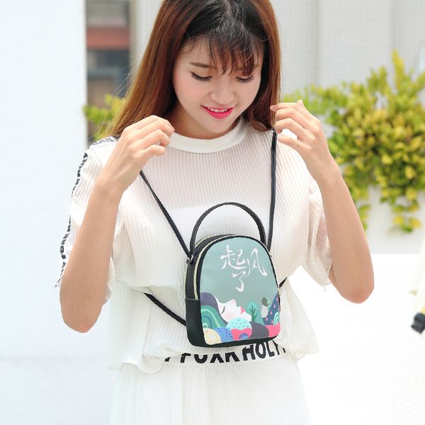 handhold backpack women's bag 2020 new printing mini bag single shoulder messenger factory direct sales
handhold backpack women's bag 2020 new printing mini bag single shoulder messenger factory direct sales