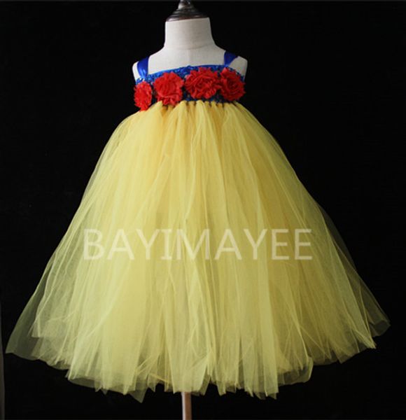 girls yellow princess tutu dress kids tulle evening dress ball gown with red flowers children birthday party costume dresses, Red;yellow
girls yellow princess tutu dress kids tulle evening dress ball gown with red flowers children birthday party costume dresses, Red;yellow