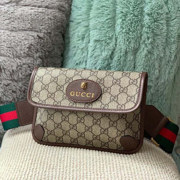 classic style men and women waist bags genuine leather bag women fanny pack printed designer waistpacks for men number:489617, Blue;gray 
classic style men and women waist bags genuine leather bag women fanny pack printed designer waistpacks for men number:489617, Blue;gray