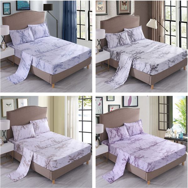 modern marble printing bedding sheet set comfortable fitted sheet flat pillowcase set bed linens 3/4pcs
modern marble printing bedding sheet set comfortable fitted sheet flat pillowcase set bed linens 3/4pcs