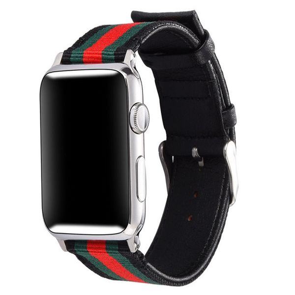 woven nylon and leather sports band for apple watch series5/4/3/2/1, Black;brown
woven nylon and leather sports band for apple watch series5/4/3/2/1, Black;brown