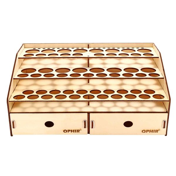 3 layers wooden pigment bottle drawer storage organizer 15/80 holes color paint ink brush stand rack modular holder
3 layers wooden pigment bottle drawer storage organizer 15/80 holes color paint ink brush stand rack modular holder