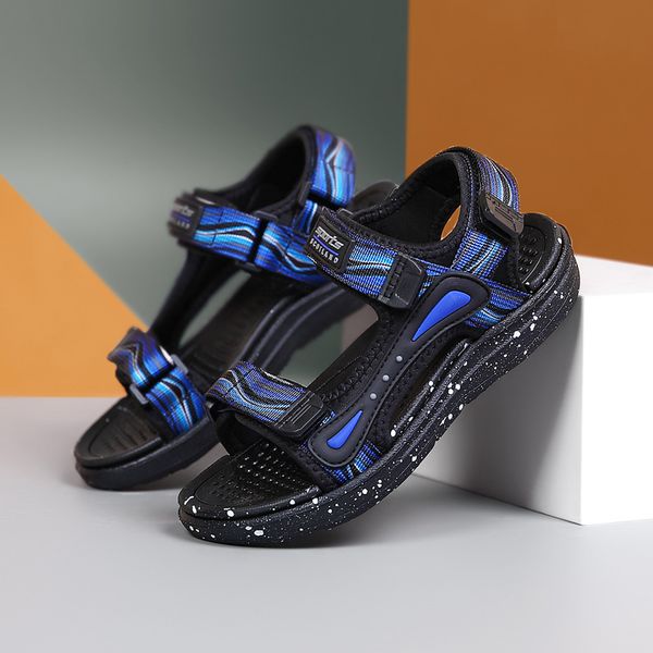 children's summer sandals for boys kids sports non-slip boys beach sandals for kids casual sd101, Black;red
children's summer sandals for boys kids sports non-slip boys beach sandals for kids casual sd101, Black;red