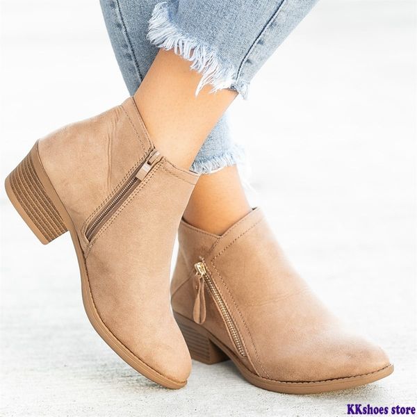 nice zipper ankle boots autumn winter boots women classic heel snow ankle suede botas mujer booties feminina plus 53, Black
nice zipper ankle boots autumn winter boots women classic heel snow ankle suede botas mujer booties feminina plus 53, Black