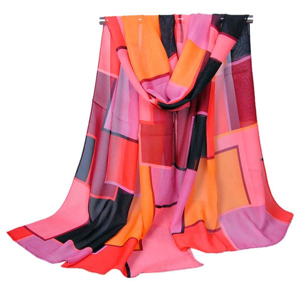 1pcs woman silk lattice scarf geometric print unique style gradient color long wrap women's shawl chiffon scarves, Blue;gray
1pcs woman silk lattice scarf geometric print unique style gradient color long wrap women's shawl chiffon scarves, Blue;gray