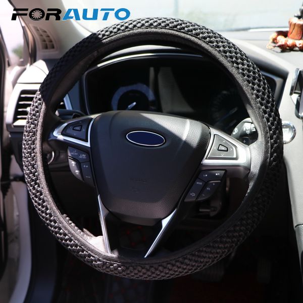 forauto car steering wheel cover sandwich ice silk elastic steering wheel cover fabric breathability handmade fit for most cars
forauto car steering wheel cover sandwich ice silk elastic steering wheel cover fabric breathability handmade fit for most cars
