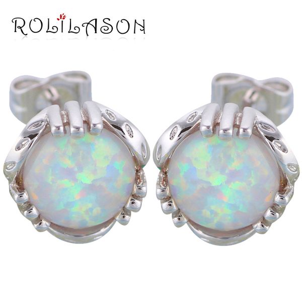 rolilason wholesale&retail white fire opal silver 925 stud earrings fashion opal jewelry oe635 for women, Golden;silver
rolilason wholesale&retail white fire opal silver 925 stud earrings fashion opal jewelry oe635 for women, Golden;silver