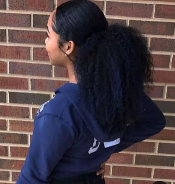 natural drawstring ponytail human hair extension kinki curly pony tail remy virgin hair for black women 120g diva
natural drawstring ponytail human hair extension kinki curly pony tail remy virgin hair for black women 120g diva