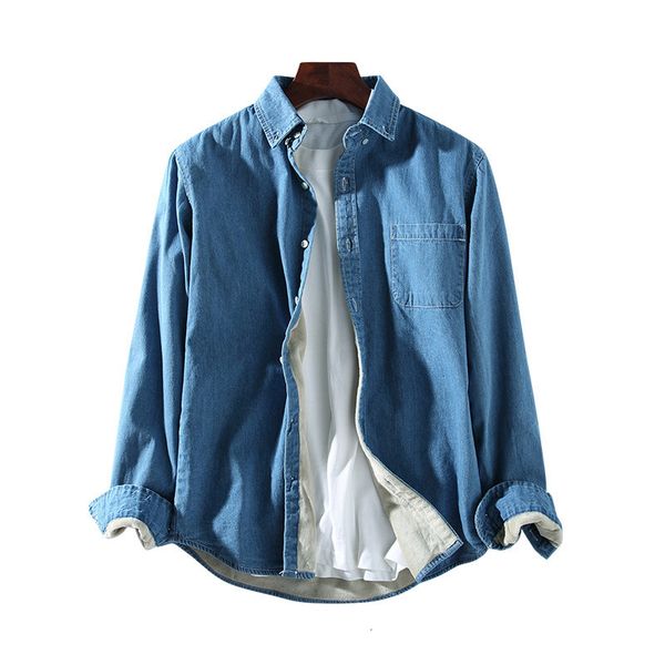 quality warm cotton retro winter mens long sleeve fleece thick denim shirts casual pocket vintage button denim blue shirt, White;black
quality warm cotton retro winter mens long sleeve fleece thick denim shirts casual pocket vintage button denim blue shirt, White;black