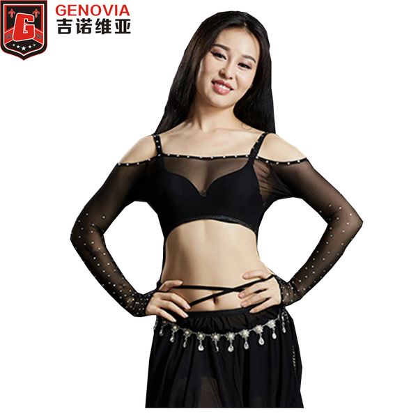 женщины танец живота с длинными рукавами топ bellydace аксессуары bellydance женщины боди дна рубашки танец живота топы 9 цветов, Black;red
женщины танец живота с длинными рукавами топ bellydace аксессуары bellydance женщины боди дна рубашки танец живота топы 9 цветов, Black;red