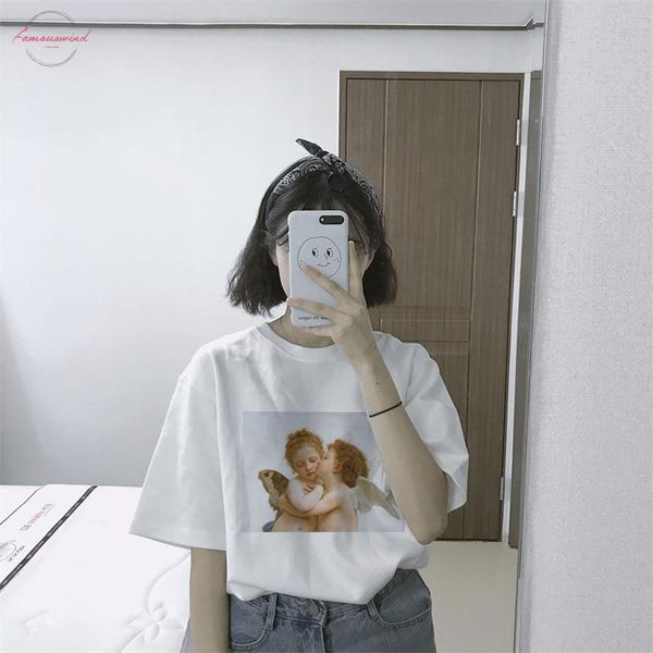 funny women t shirt mary print female short sleeve v neck casual o neck tee homme fashion streetwear vintage t shirts, White
funny women t shirt mary print female short sleeve v neck casual o neck tee homme fashion streetwear vintage t shirts, White