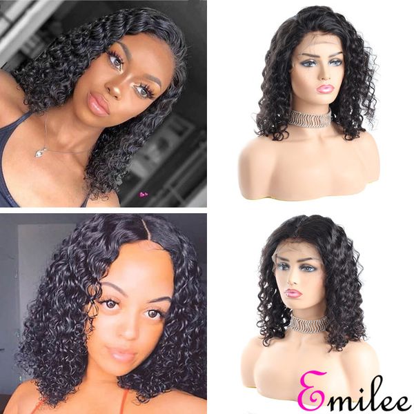 emilee deep wave bob wig natural black color bleached knots half lace bob wigs peruvian human remy hair wig 14 inch, Black;brown
emilee deep wave bob wig natural black color bleached knots half lace bob wigs peruvian human remy hair wig 14 inch, Black;brown