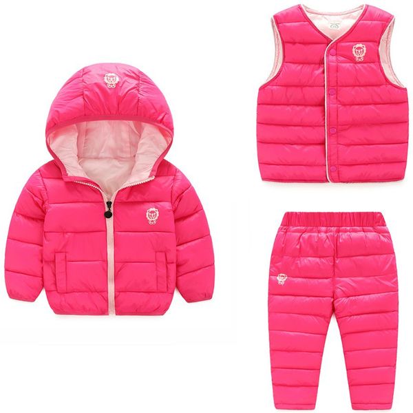 baby clothes sets 2020 down jacket + vest + trousers waterproof clothing set snow winter warm kids tracksuit boys clothes sport suit 3pcs, White
baby clothes sets 2020 down jacket + vest + trousers waterproof clothing set snow winter warm kids tracksuit boys clothes sport suit 3pcs, White