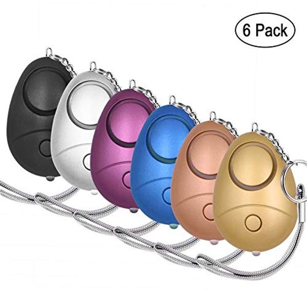 safe sound personal alarm, 6 pack 140db personal security alarm keychain with led lights, emergency safety alarm for women, men, children
safe sound personal alarm, 6 pack 140db personal security alarm keychain with led lights, emergency safety alarm for women, men, children