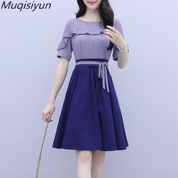 s-xl summer elegant woman o neck ruffles short sleeves t-shirt + bow a line skirt female casual dresses a2417, White
s-xl summer elegant woman o neck ruffles short sleeves t-shirt + bow a line skirt female casual dresses a2417, White