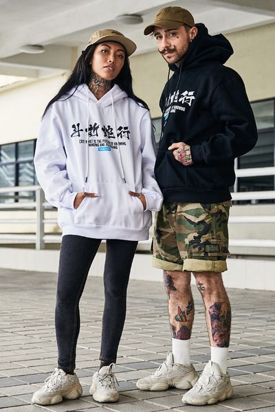e-baihui men chinese style streetwear hoodie hip hop letter print sweatshirt mens casual streetwear pullover hoodies hipster m028, Black
e-baihui men chinese style streetwear hoodie hip hop letter print sweatshirt mens casual streetwear pullover hoodies hipster m028, Black