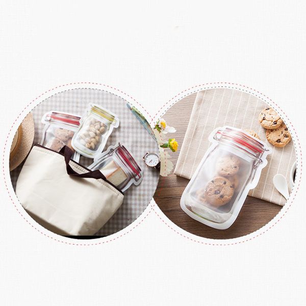 12шт многоразовый mason jar бутылки мешки закуски zipper sealed организатор nuts candy куки seal свежие продукты хранения сумки корзины
12шт многоразовый mason jar бутылки мешки закуски zipper sealed организатор nuts candy куки seal свежие продукты хранения сумки корзины