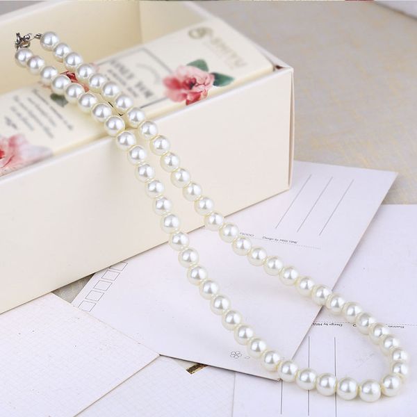 sale 1pc women simulated-pearl necklace temperament clavicle chain colorful beads necklace chokers, Golden;silver
sale 1pc women simulated-pearl necklace temperament clavicle chain colorful beads necklace chokers, Golden;silver