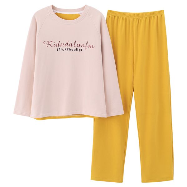 jimiko cotton pajamas long-sleeved women pajamas set round neck cartoon print female sleepwear of casual home clothing autumn, Black;red
jimiko cotton pajamas long-sleeved women pajamas set round neck cartoon print female sleepwear of casual home clothing autumn, Black;red