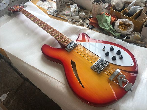 custom wholesale cherry red 4-string bass guitar with customized service
custom wholesale cherry red 4-string bass guitar with customized service