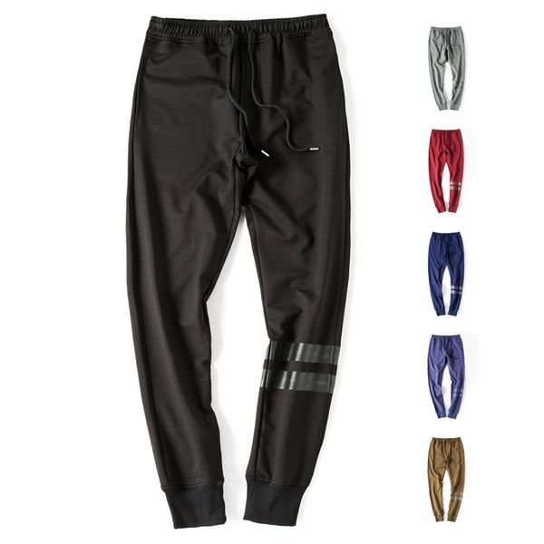 men streetswear pants casual joggers pants men's sweatpants slim fit long straight elastic sportswear trousers male plus size, Black
men streetswear pants casual joggers pants men's sweatpants slim fit long straight elastic sportswear trousers male plus size, Black