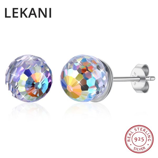 lekani crystals from swarovski colorful ball shaped stud earrings piercing s925 silver fine jewelry for women wedding girls gift cj191223, Golden;silver
lekani crystals from swarovski colorful ball shaped stud earrings piercing s925 silver fine jewelry for women wedding girls gift cj191223, Golden;silver