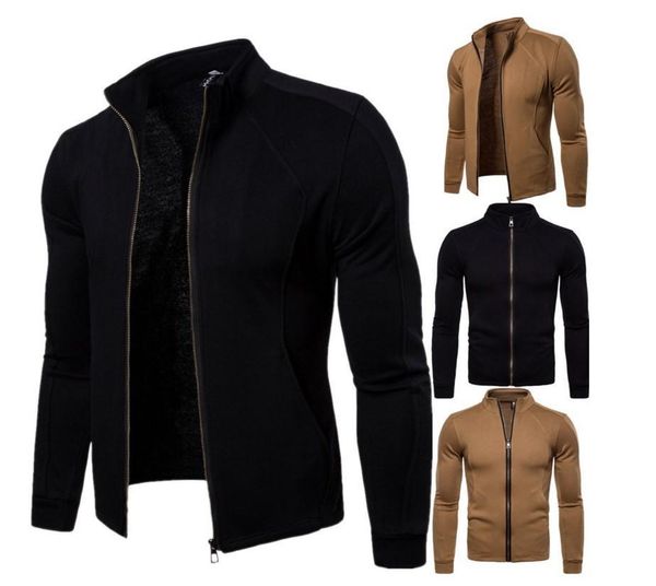 new casual men's jacket stand zipper coats male outerwear autumn overcoat streetwear long sleeve veste homme designer jacket, Black;brown
new casual men's jacket stand zipper coats male outerwear autumn overcoat streetwear long sleeve veste homme designer jacket, Black;brown