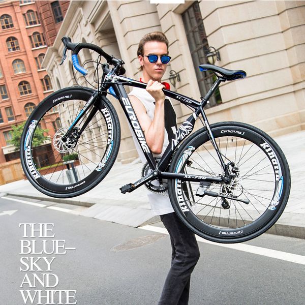 new road bike 14/16 speed 700c*52cm bike aluminum alloy frame bend bicycle racing cycling disc brake road outdoor biciclete
new road bike 14/16 speed 700c*52cm bike aluminum alloy frame bend bicycle racing cycling disc brake road outdoor biciclete