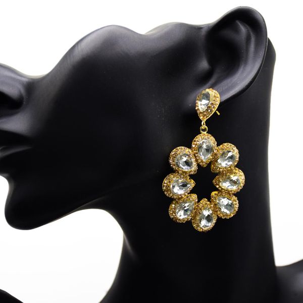 charm big earrings for women boho long drop earrings fashion jewelry 2019 flower shape ear studs, Silver
charm big earrings for women boho long drop earrings fashion jewelry 2019 flower shape ear studs, Silver