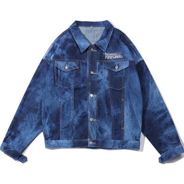 mcikkny fashion men's hip hop denim jackets vintage tie dye jean jackets streetwear for male blue black, Black;brown
mcikkny fashion men's hip hop denim jackets vintage tie dye jean jackets streetwear for male blue black, Black;brown
