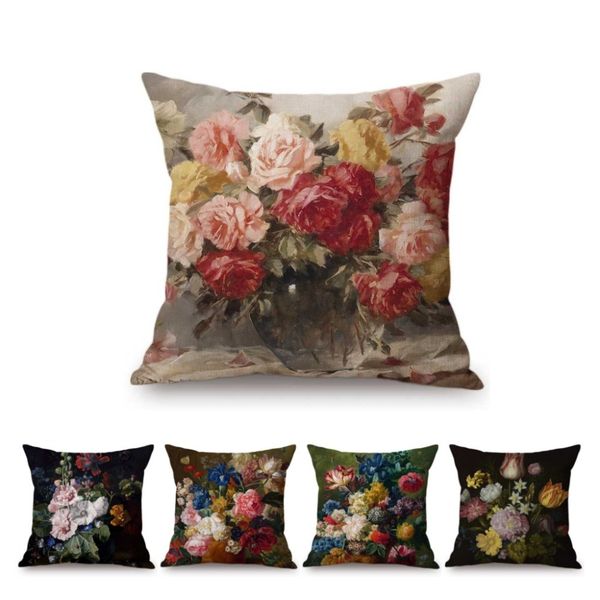 oil painting flower floral art home decorative sofa throw pillow case cotton linen square car pillow chair cushion cover 45x45cm
oil painting flower floral art home decorative sofa throw pillow case cotton linen square car pillow chair cushion cover 45x45cm
