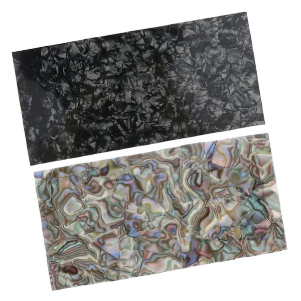 2 pieces celluloid guitar head veneer shell sheet for guitar diy
2 pieces celluloid guitar head veneer shell sheet for guitar diy