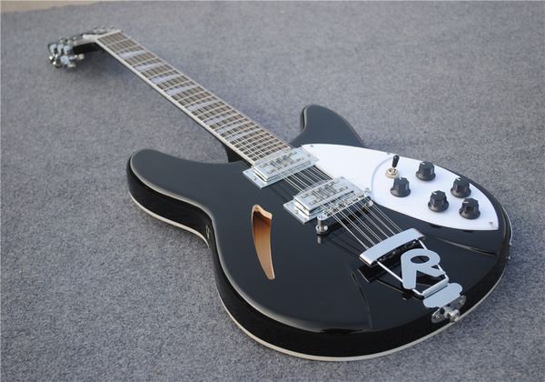 6 string electric guitar, ricken 360 electric guitar,black paint body with dot inlay fingerboard guitars guitarra
6 string electric guitar, ricken 360 electric guitar,black paint body with dot inlay fingerboard guitars guitarra