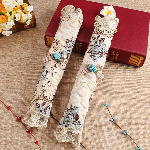 2 pcs oven protective floral gloves home decorative kitchen handle covers accessories refrigerator door wrap embroidered lace
2 pcs oven protective floral gloves home decorative kitchen handle covers accessories refrigerator door wrap embroidered lace