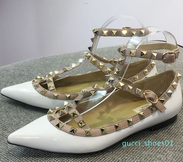 34-42 new 2019 fashion fashion lady high heels shoes real cowhide real leather riverts wedding shoes pumps stud sandals g01, Black
34-42 new 2019 fashion fashion lady high heels shoes real cowhide real leather riverts wedding shoes pumps stud sandals g01, Black