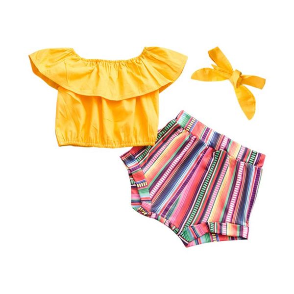 3pcs 9m-5t baby summer clothes set kid girls pure ruffled print shorts, White
3pcs 9m-5t baby summer clothes set kid girls pure ruffled print shorts, White